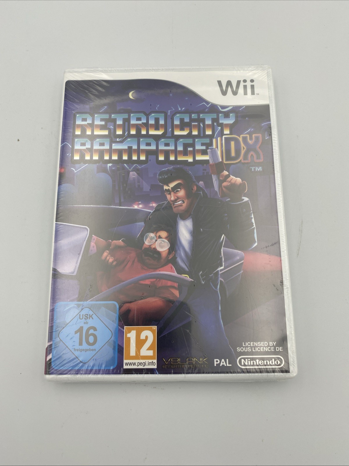 Retro City Rampage DX Pal Nintendo Wii New Sealed