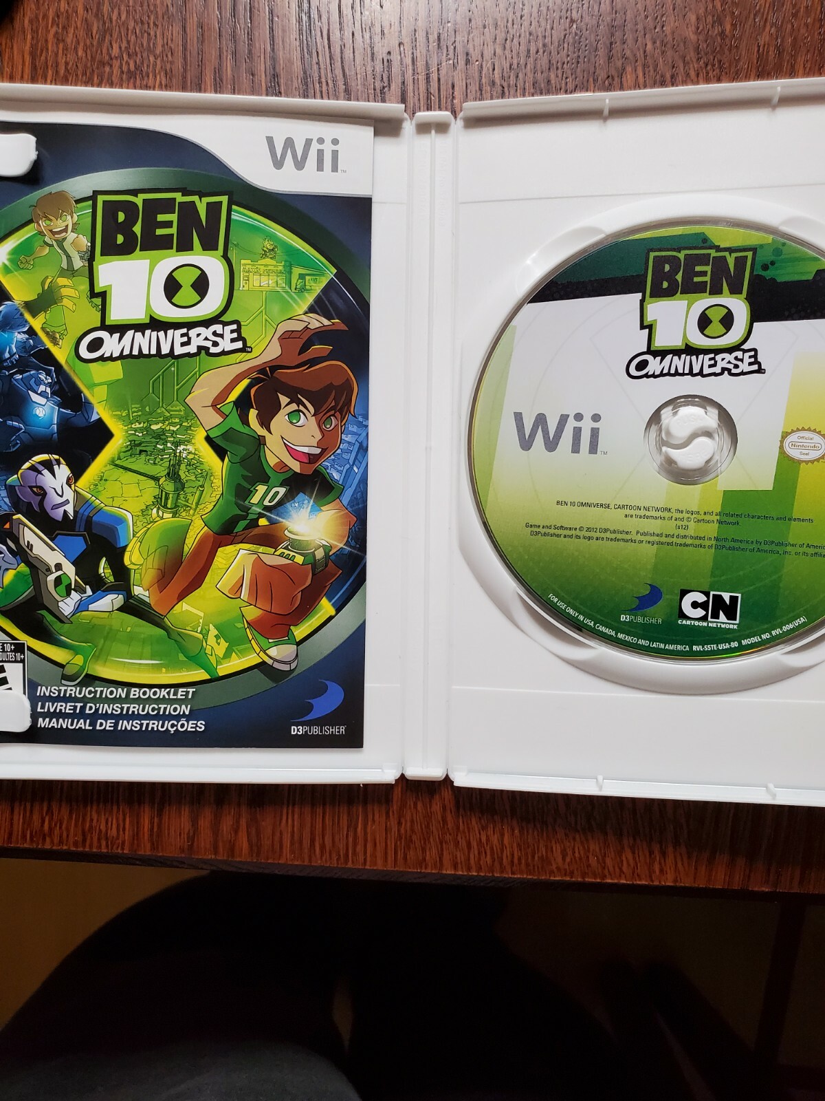 Ben 10: Omniverse (Nintendo Wii, 2012)-tested