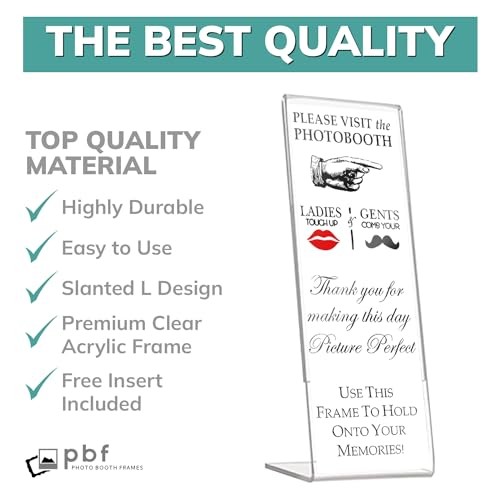 2×6 Acrylic Sign Holder | 2 x 6 Vertical Stand Up Slanted Sign 100 Clear