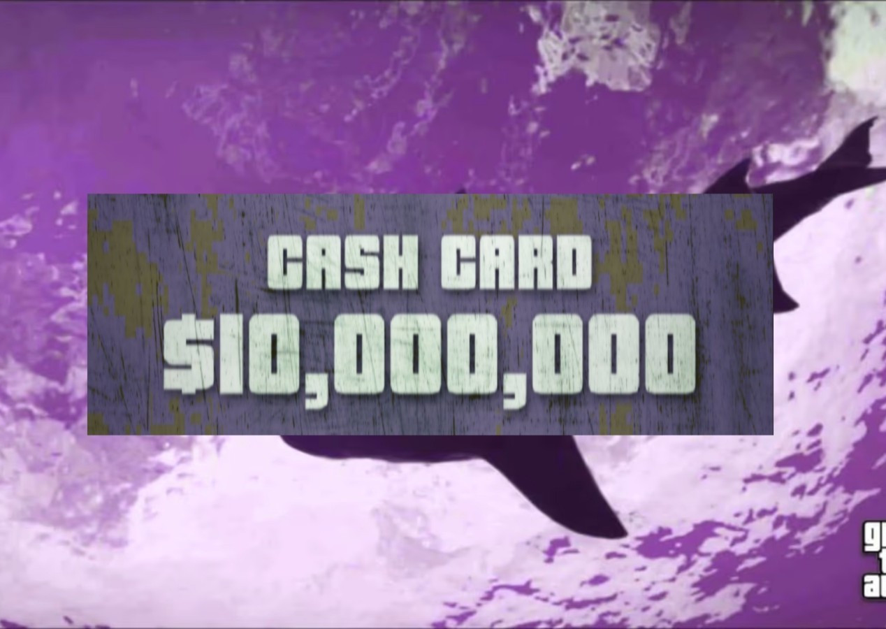 Grand Theft Auto V (GTA V) Prepaid Gaming Cash Card – $10,000,000
