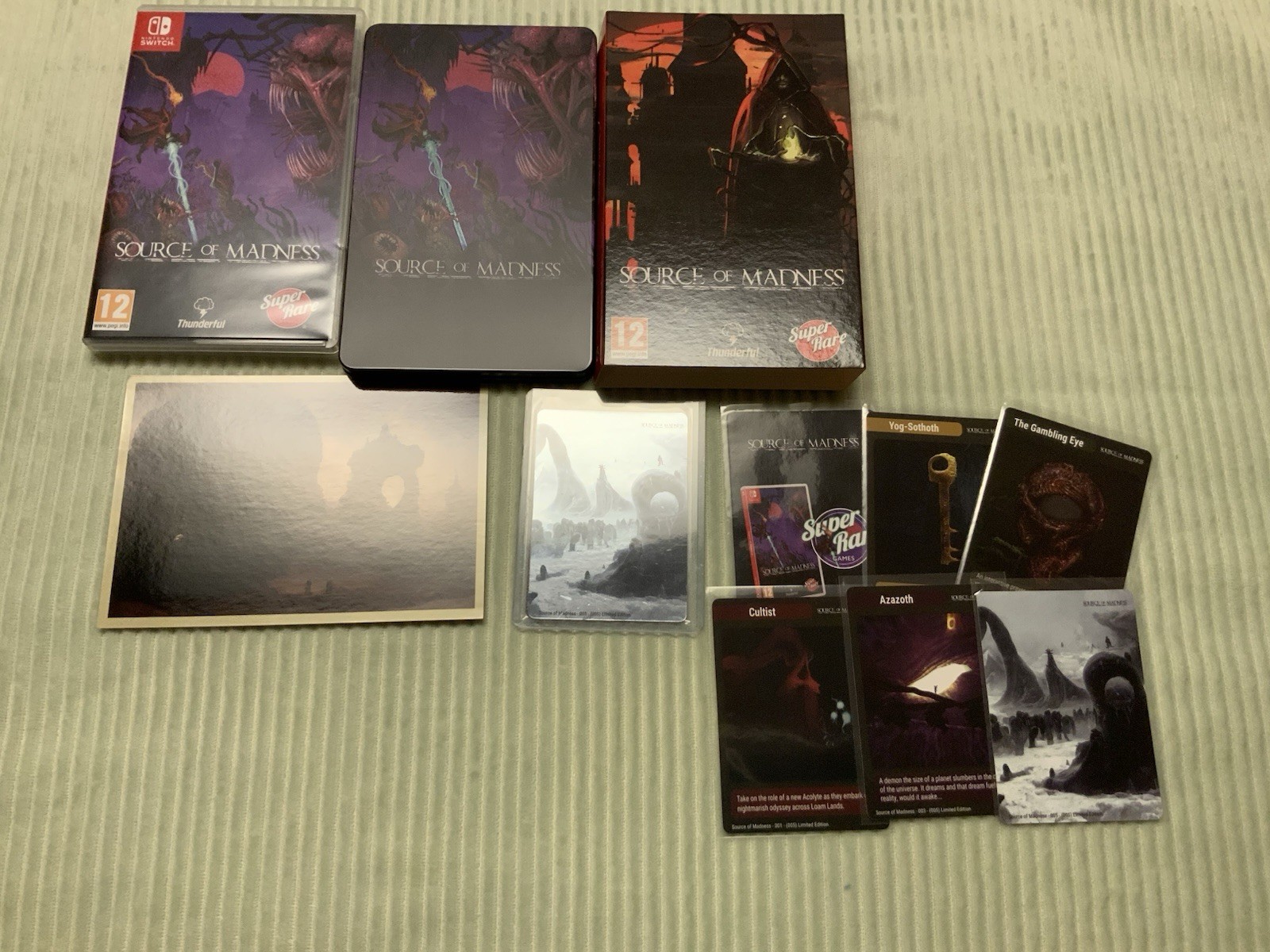 Source of Madness Steelbook Edition Nintendo Switch Super Rare Games Limited