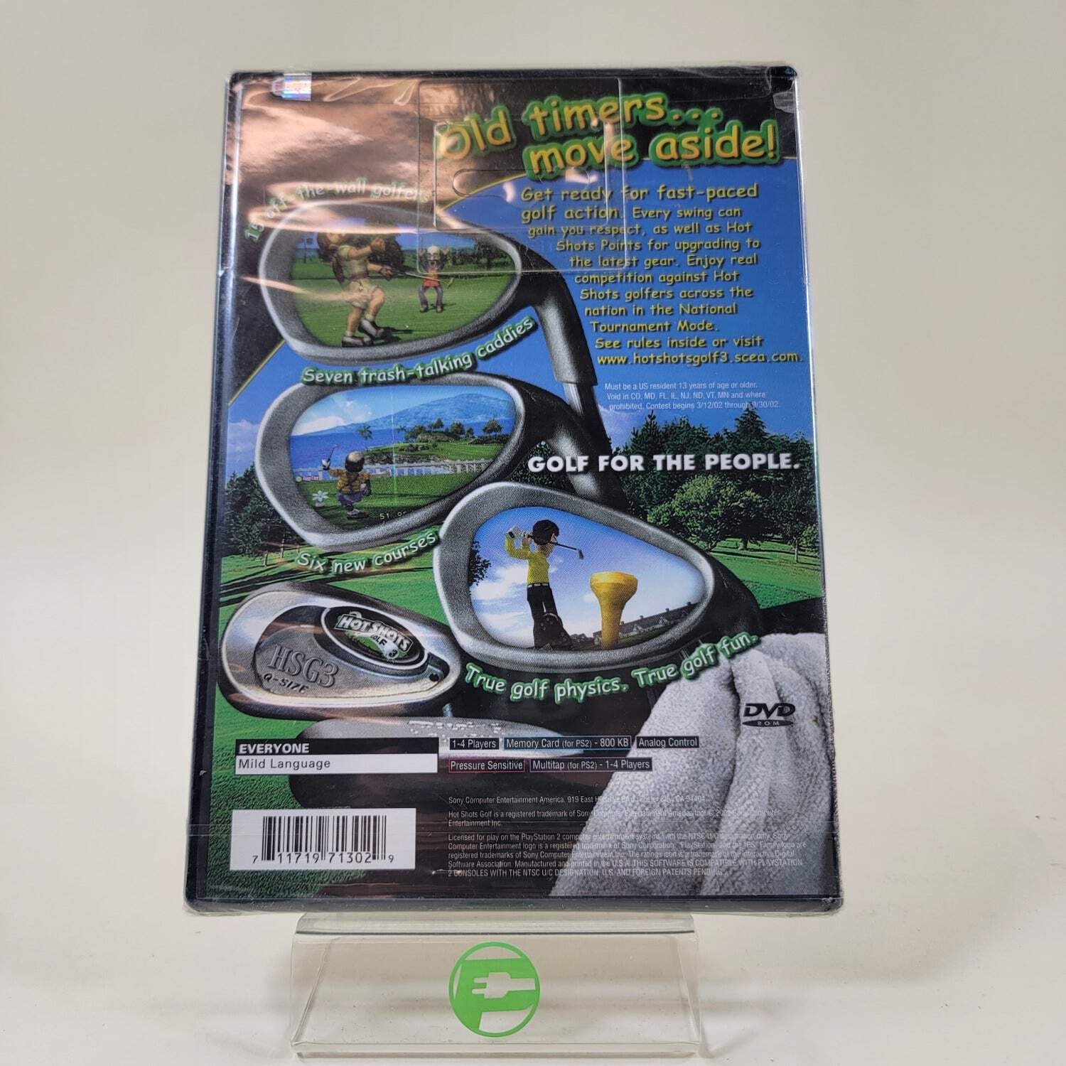 New Hot Shots Golf 3 (Playstation 2, 2002) Sealed