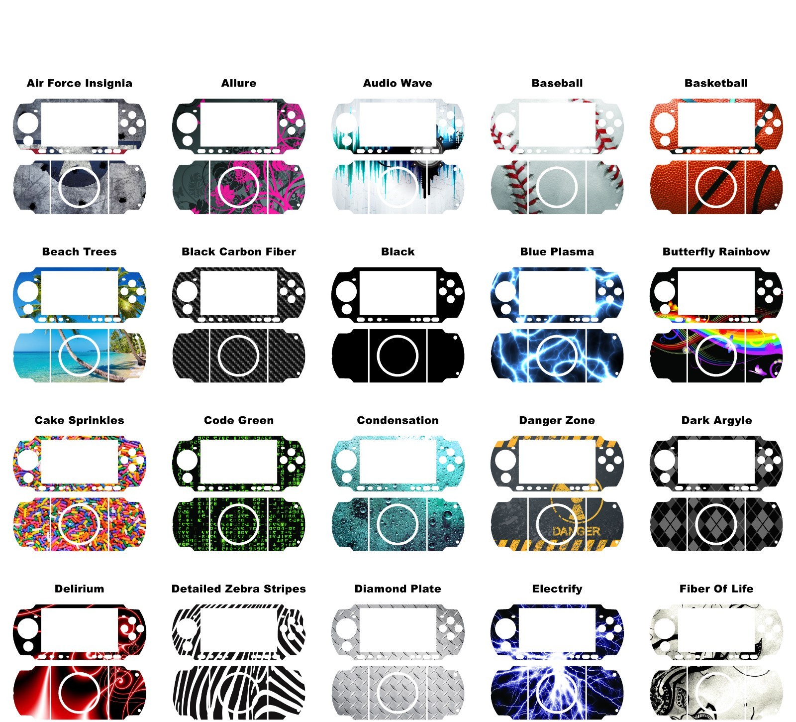 Choose Any Vinyl Decal/Skin Design for Sony PSP 3000 – Buy 1 Get 1 Free!