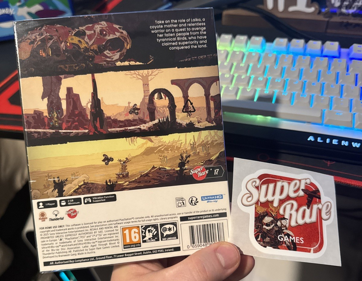 Laika: Aged Through Blood – Playstation 5 PS5 – Super Rare Games – NEW FREE S/H