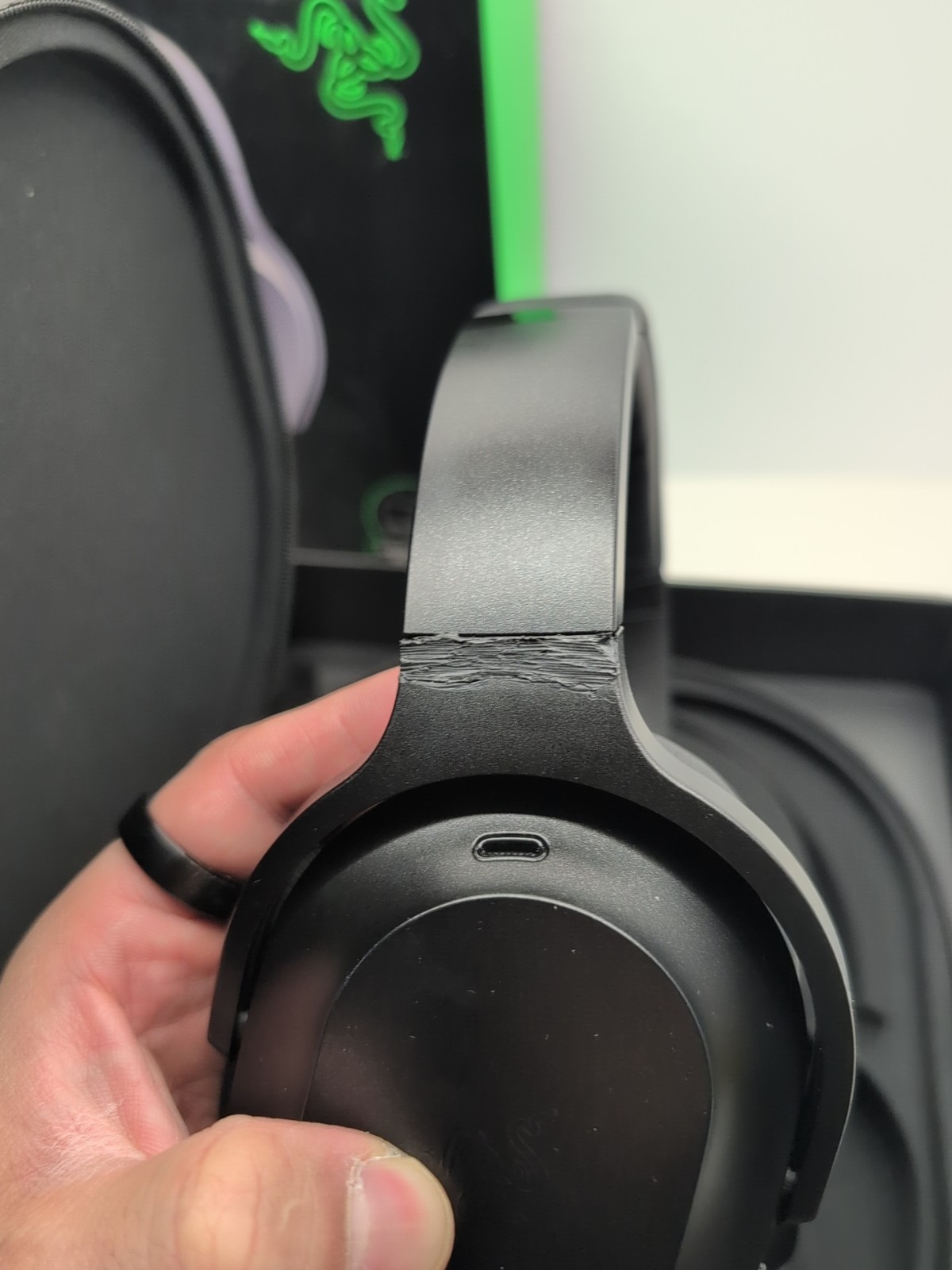 Razer Barracuda Pro Wireless Gaming Headset for PC/Console Hybrid ANC W/ Box #4