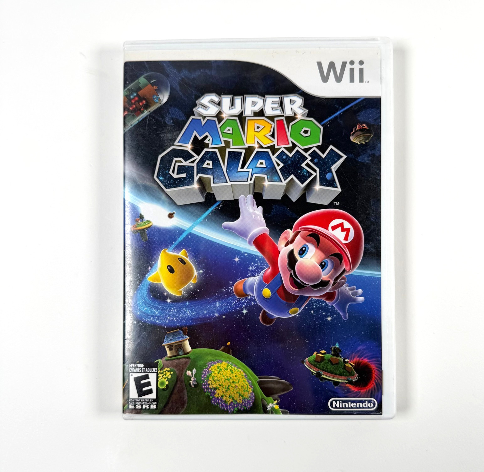 Super Mario Galaxy – Nintendo Wii 2007 – CIB Case and Manual – Tested & Works