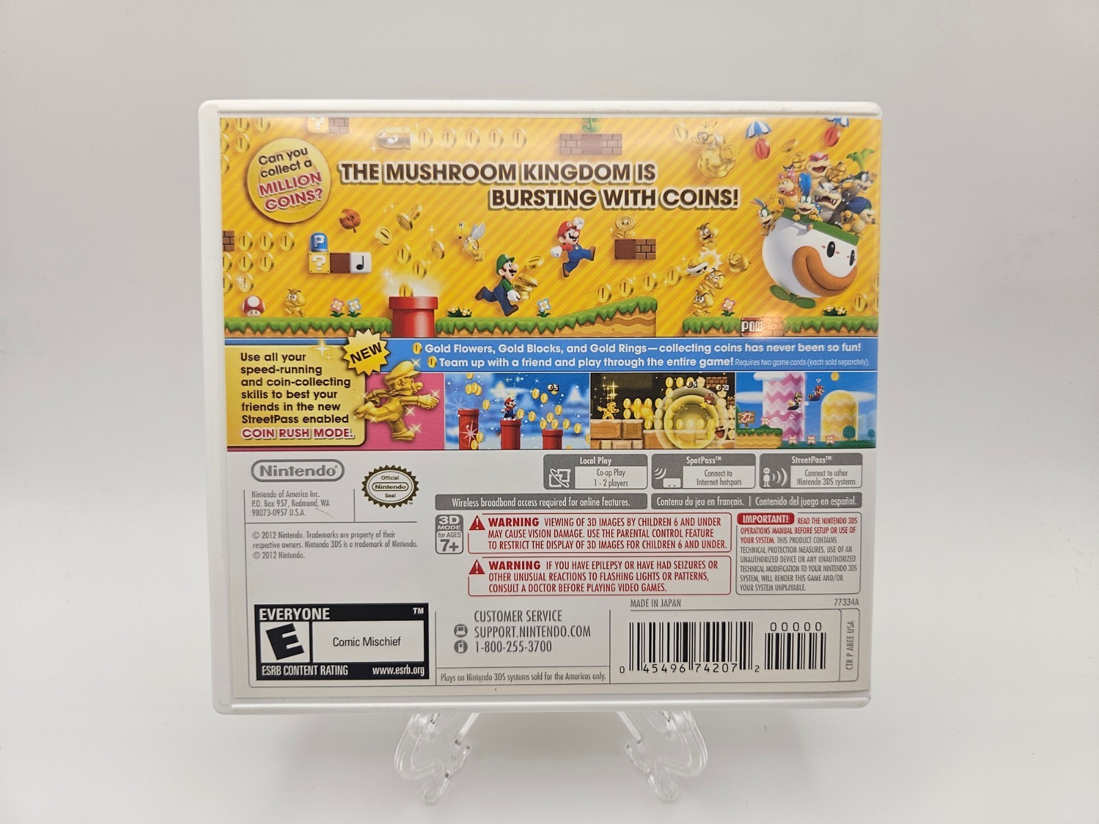 New Super Mario Bros. 2 Nintendo 3DS Authentic Complete / Refurbished / Tested