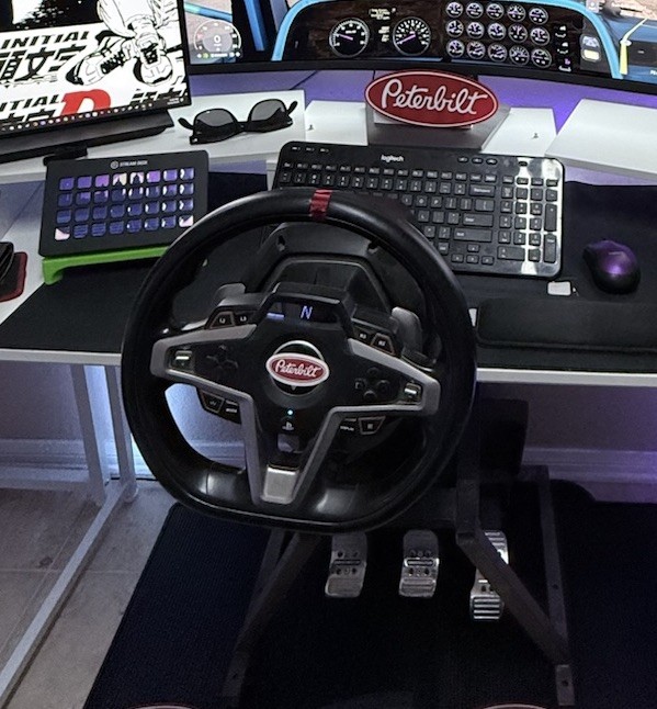 Thrustmaster T248 Steering Wheel PS4/PS5/ PC With All Wires No Pedals Tested