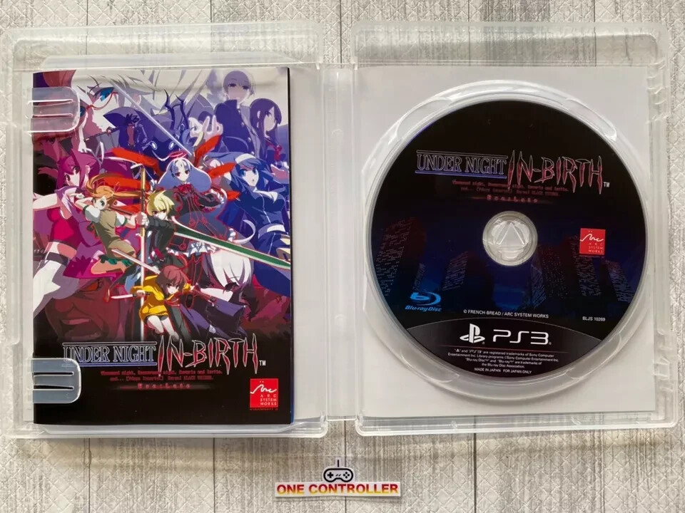 SONY PS3 Guilty Gear & Shin Koihime & Face Breaker & Blade Arcus & Under Night