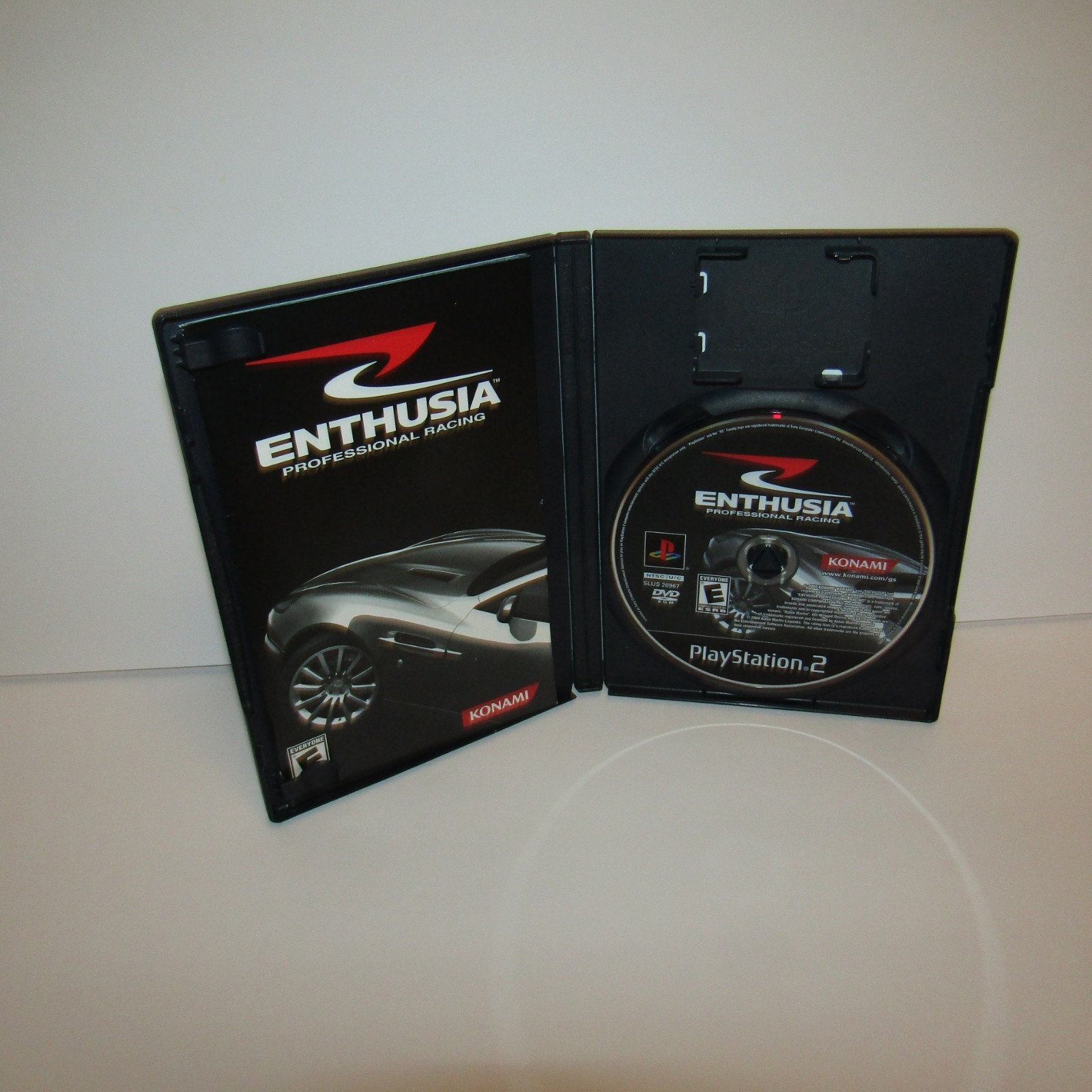 Enthusia Professional Racing Sony Playstation 2 PS2 Game with Manual Tested