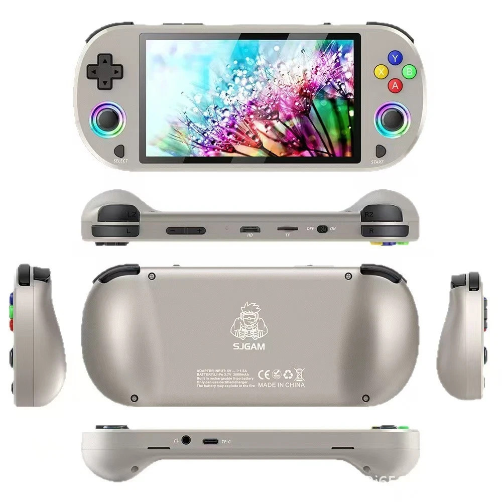 🔥USA🔥 M22pro Retro Handheld 20000 Game Console, 64GB Mini Video Game 5″ Screen