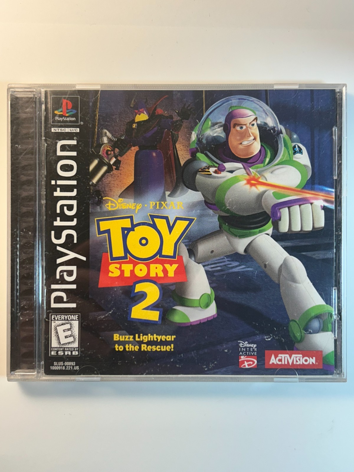 Toy Story 2 Buzz Lightyear to the Rescue PS1 PlayStation 1 Complete CIB Tested