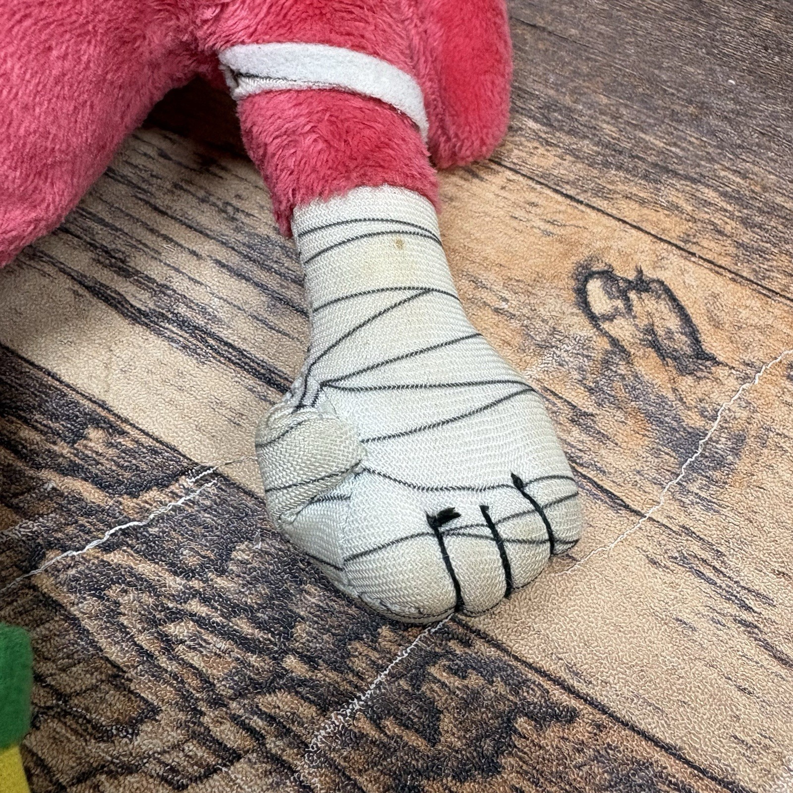 Sonic The Hedgehog Sonic Boom KNUCKLES Plush Toy RARE TOMY 8” 2014