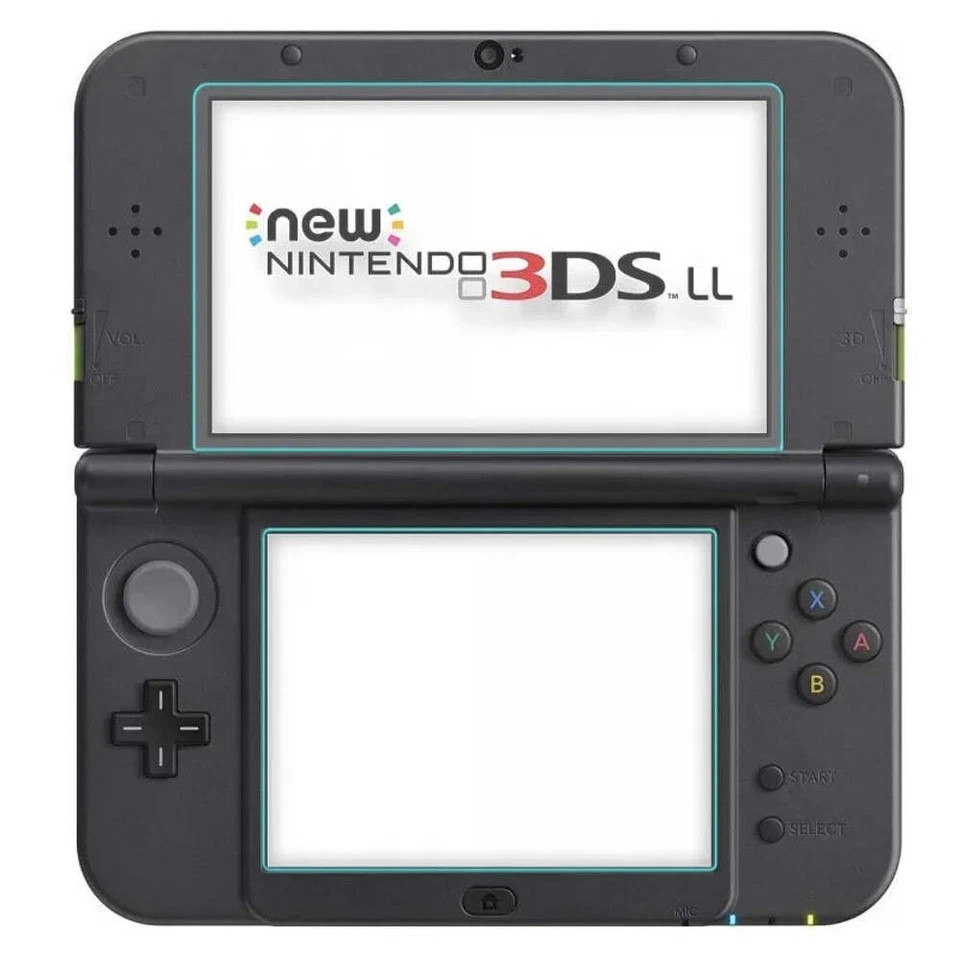 2PCS Film Plastic Screen Protector For Nintendo New 3DS XL/LL Model Console 2014