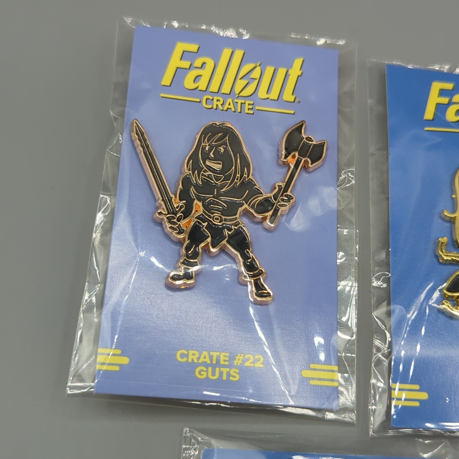 Lot of 5 Loot Crate Fallout Crate Pins #22, #26, #27, #30, #32 New