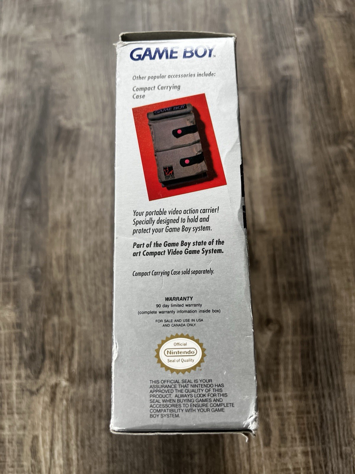 Nintendo Original Game Boy Rechargeable Battery Pack AC Adapter CIB Tested