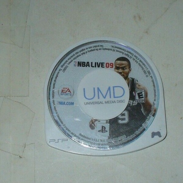 EA Sports NBA Live 09 Sony PSP – Disc and Instruction Booklet