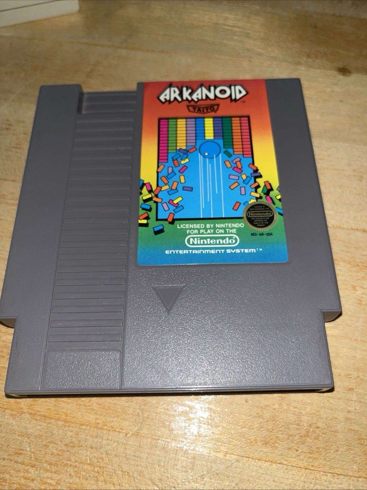 Arkanoid Controller Bundle (Nintendo NES 1987) Game w/ Controller TESTED