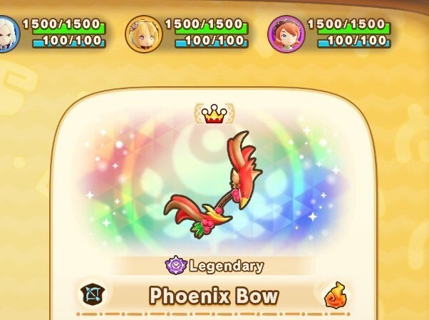 🌟Fantasy Life I: Legendary Bow Set Weapon Item The girl Who Steals Time🌟