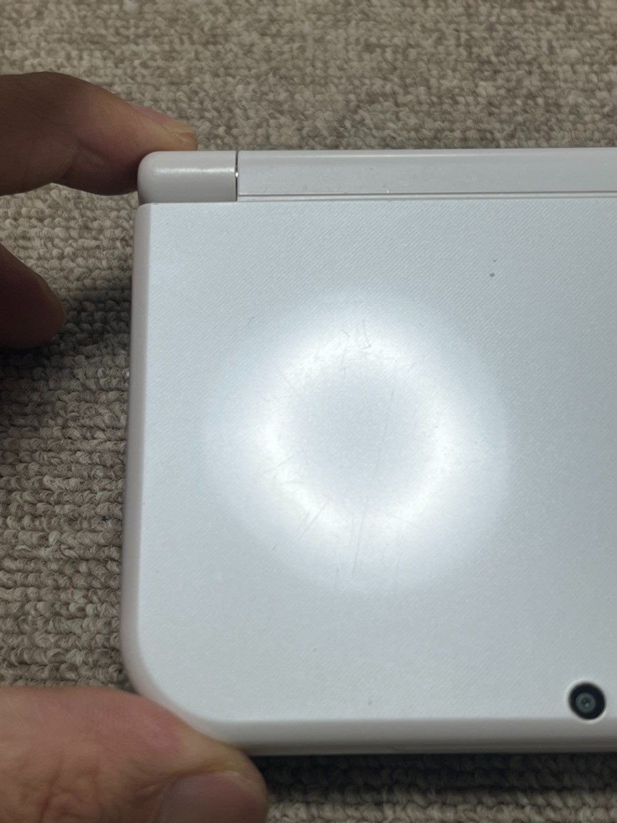 New 3DS LL XL Pearl White Japan Nintendo Console region Japanese B7