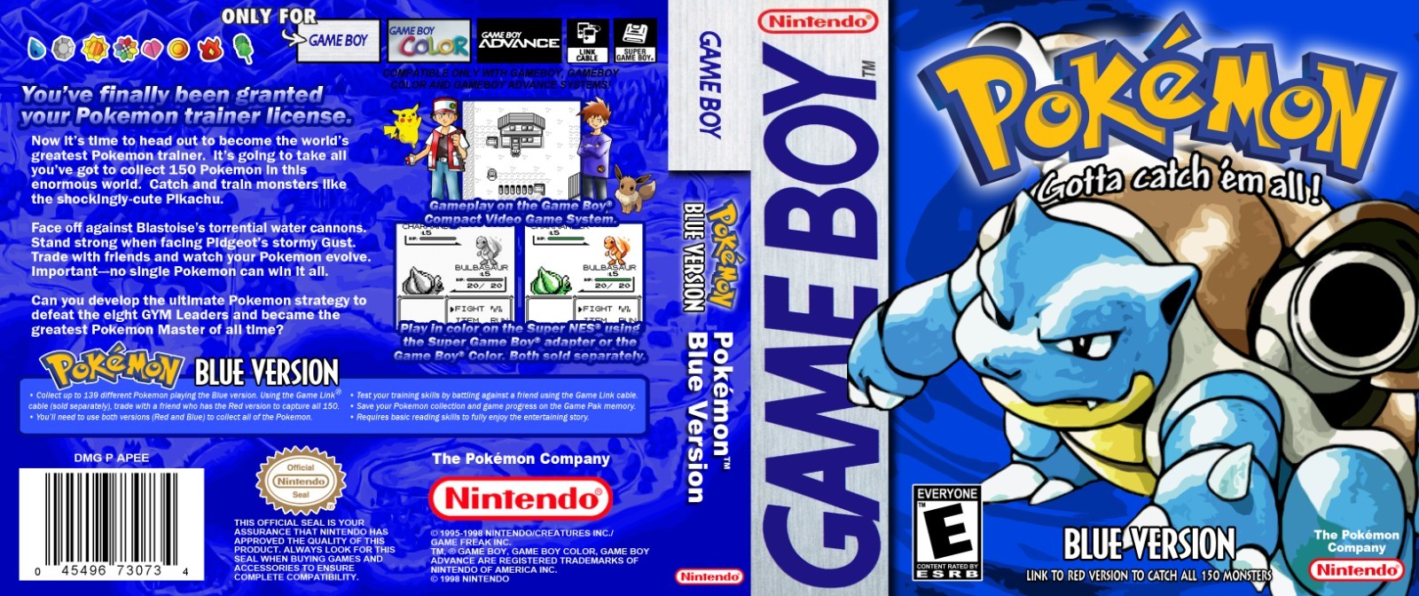 Nintendo Game Boy / Game Boy Color / Advance Cases – Game Not Included