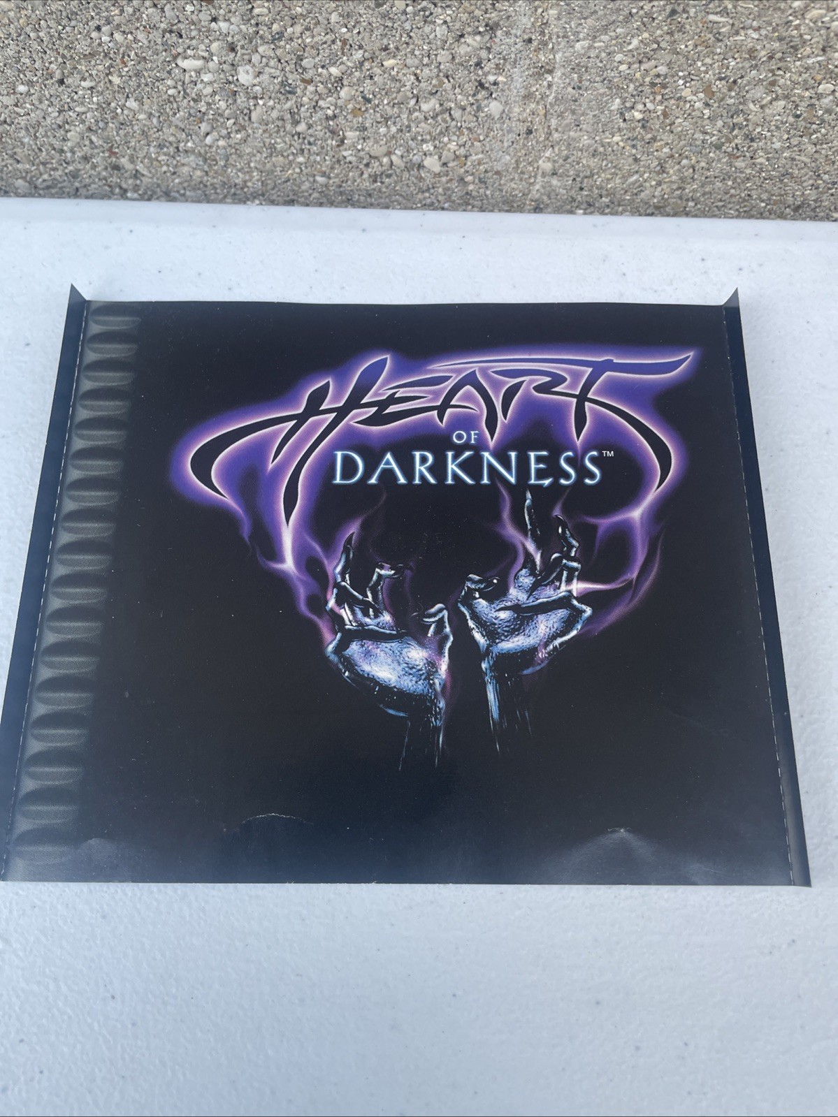 Heart of Darkness (Sony PlayStation 1, PS1) Artwork Backing Only