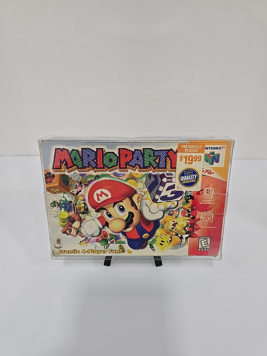 Mario Party 1 Nintendo 64 N64 Complete w/ Manual & Box PROPERTY OF BLOCKBUSTER