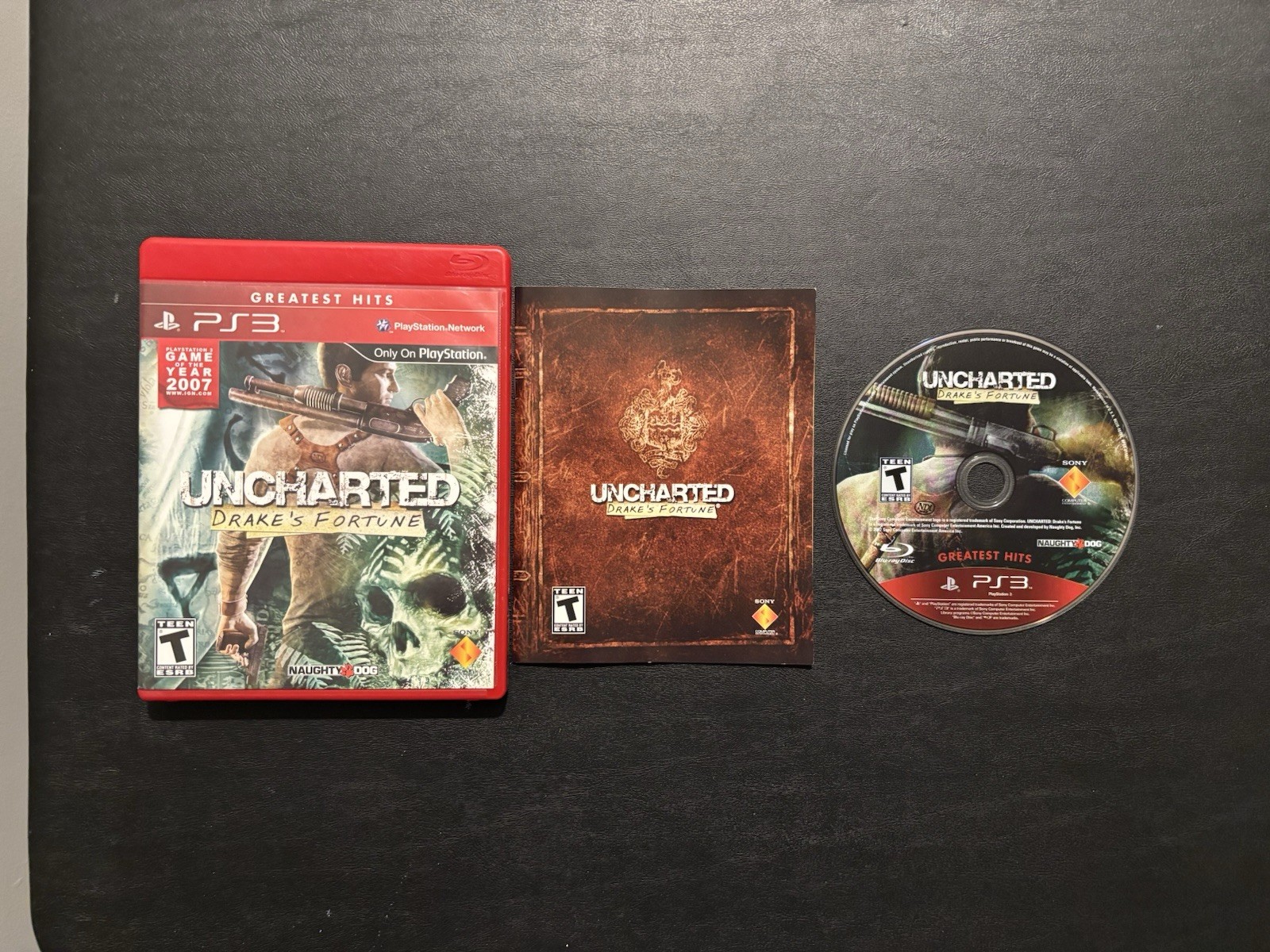 Uncharted 1, 2 & 3 Trilogy 3 Games (Sony PlayStation 3 PS3) CIB Complete Tested!