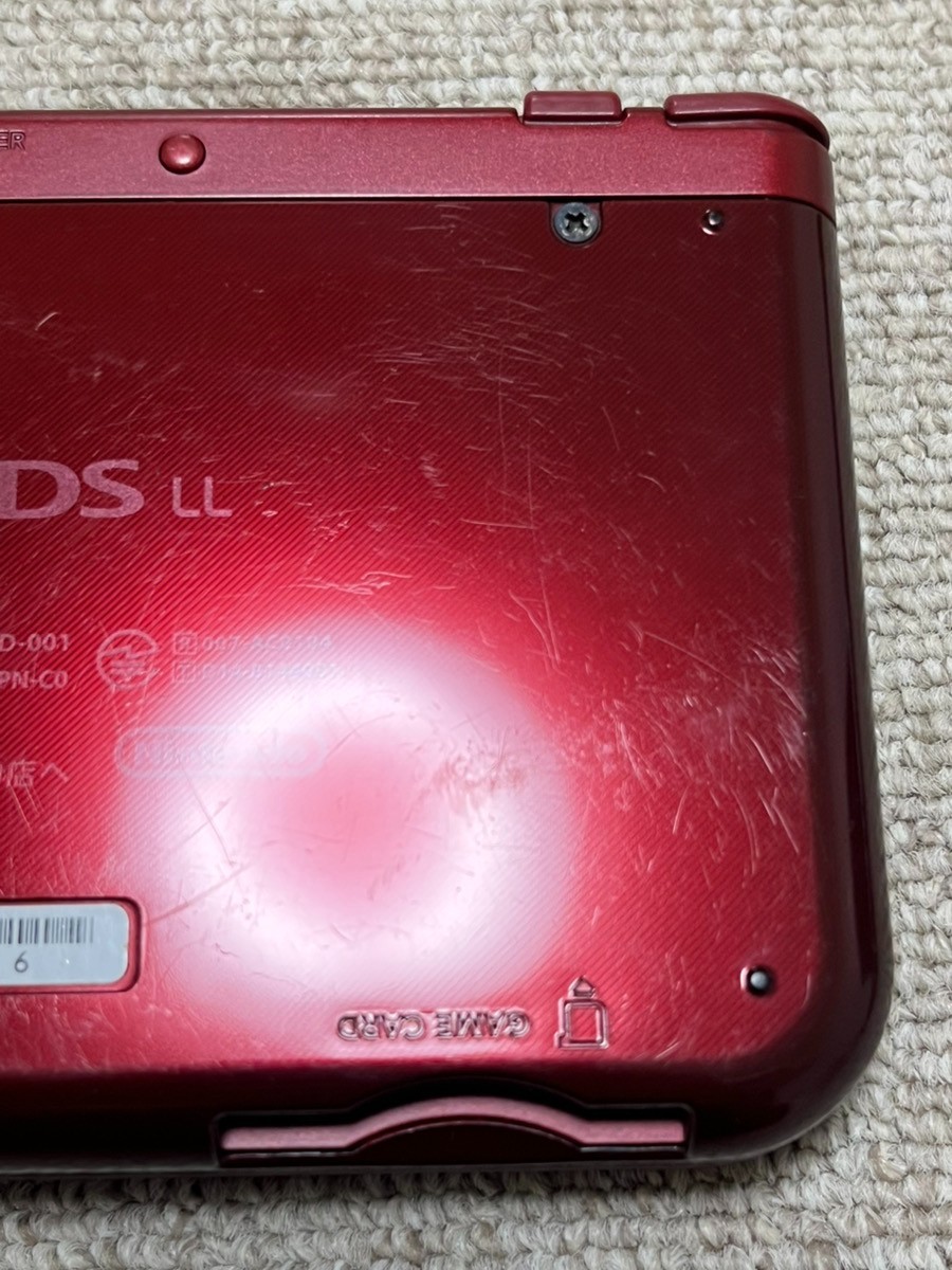 New 3DS LL XL Metalic red Japan Nintendo Console region Japanese B982 dual IPS