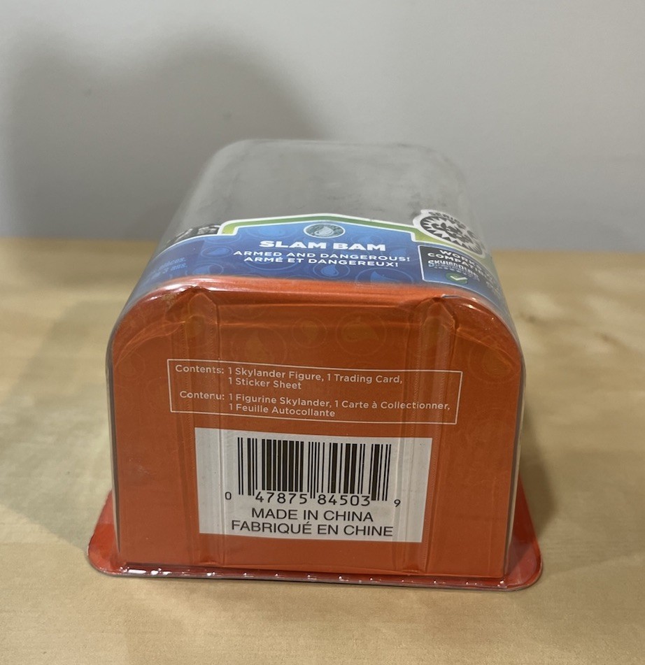 Skylanders Giants Slam Bam NIB. Figure Has Been Tested Through Box And Works.