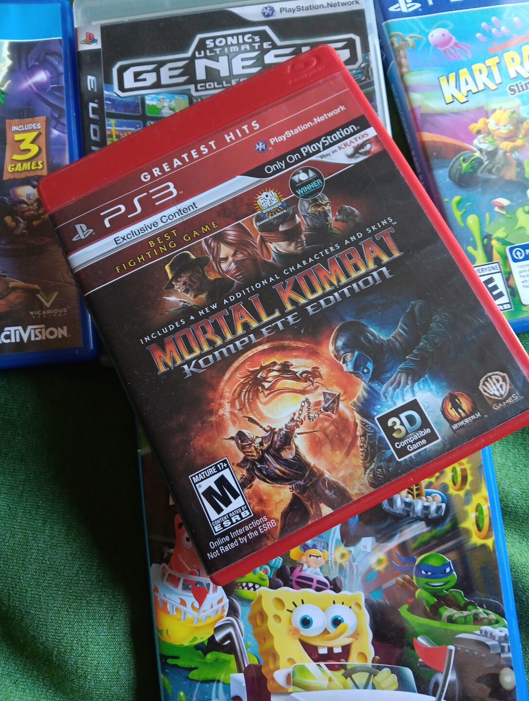 Mortal Kombat Komplete Edition PS3 PlayStation 3 GH – Complete CIB