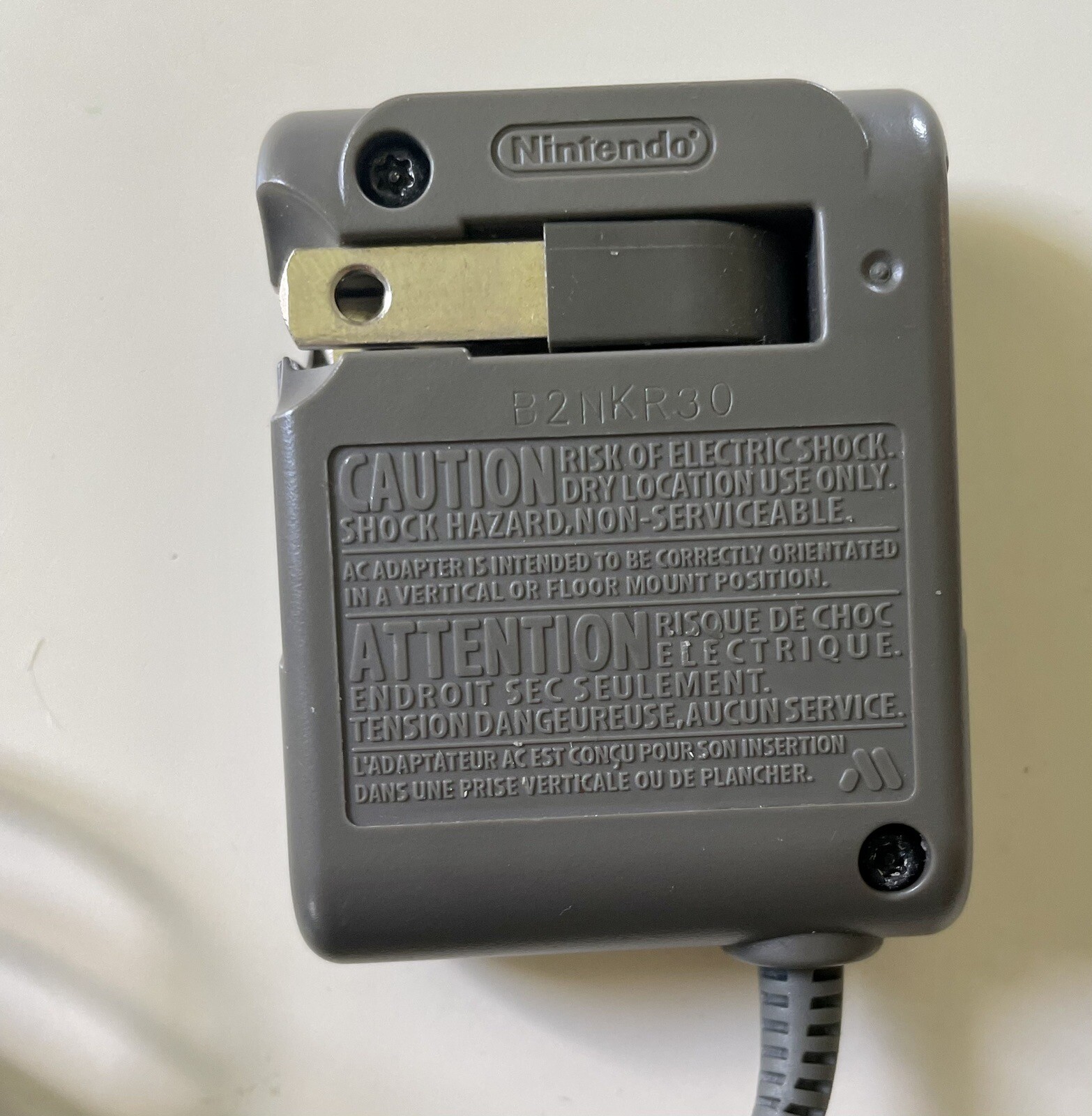 Nintendo AC Adapter USG-002 USA Battery Charger For USG-001 5.2VDC 450mA