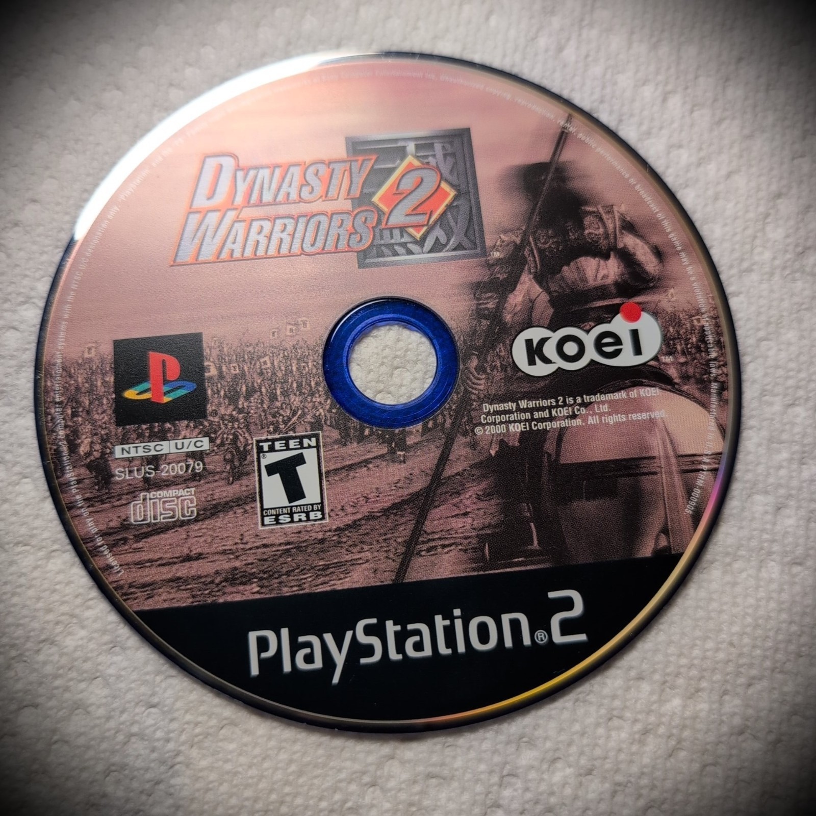Dynasty Warriors 2 (Sony Playstation 2 PS2) Disc Only