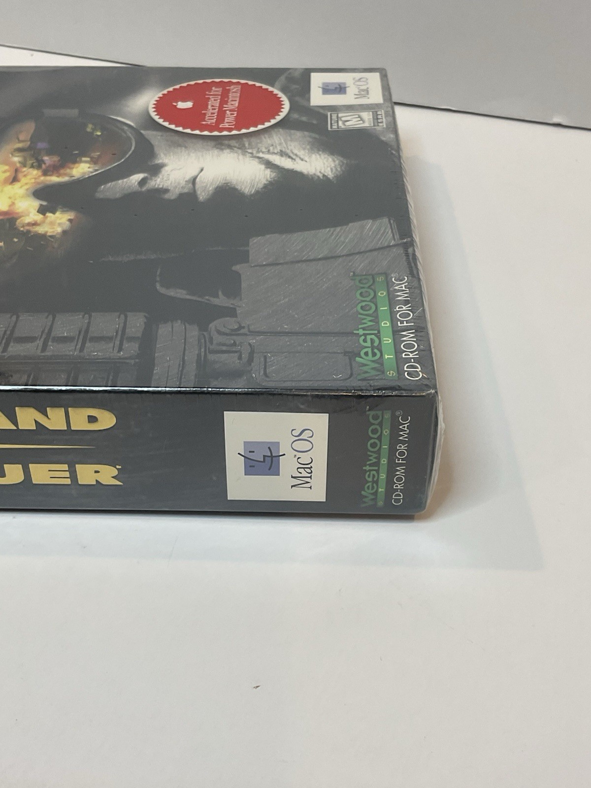 Vintage Macintosh Game Command & Conquer Westwood Studios Virgin NOS Sealed