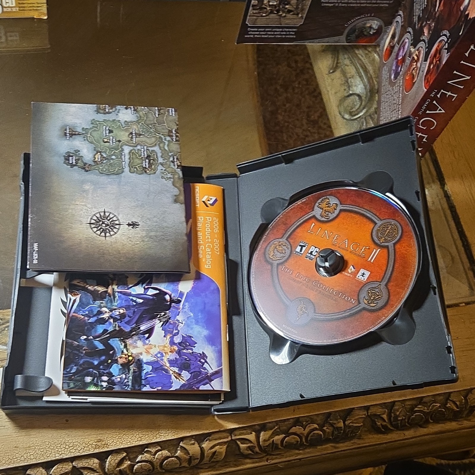 NCsoft Lineage II: The Epic Collection PC DVD-ROM T Teen MMORPG 2006 Online