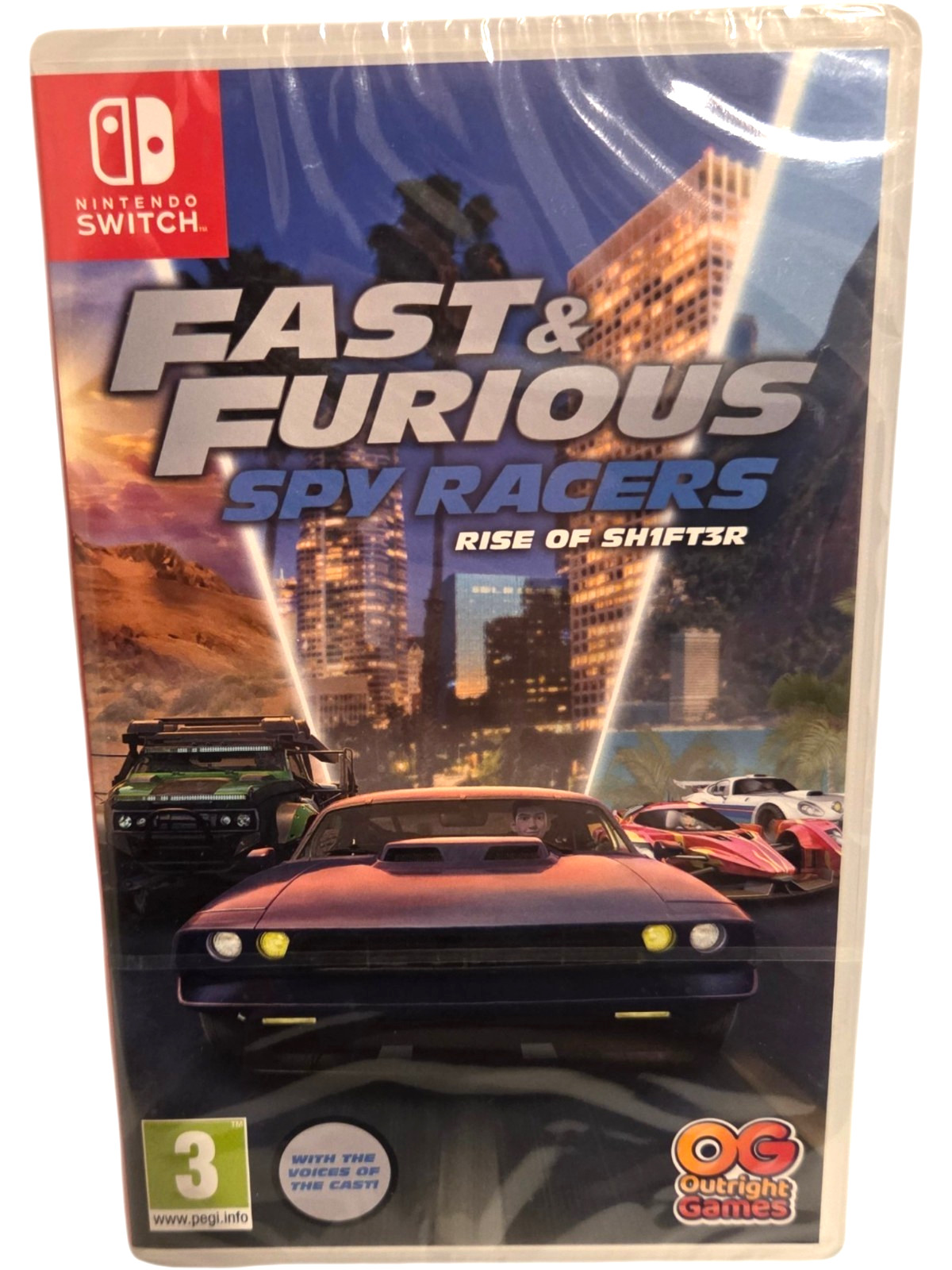 Fast & Furious Spy Racers Rise of Sh1ft3r Shifter Nintendo Switch NEW SEALED