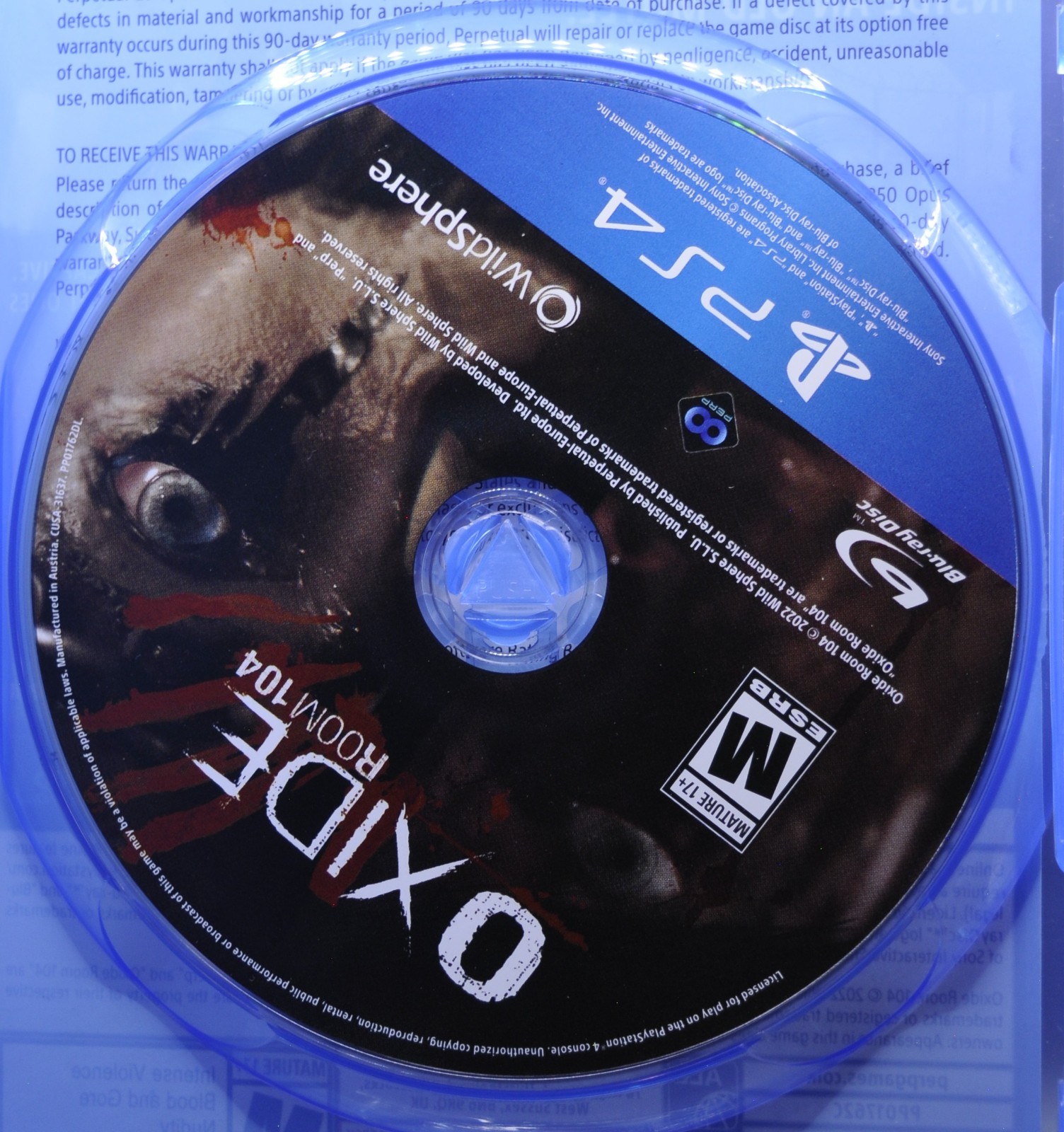 Oxide Room 104 (PlayStation 4, PS4) [CIB w/ Postcards] – Excellent Condition
