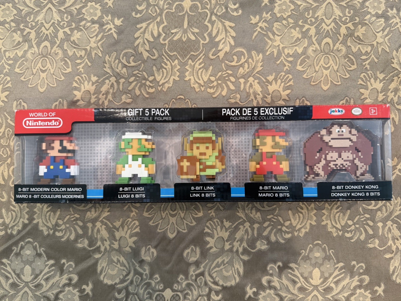World of Nintendo 8-Bit Gift 5 Pack 2.5” Figure Set Jakks US BRAND NEW