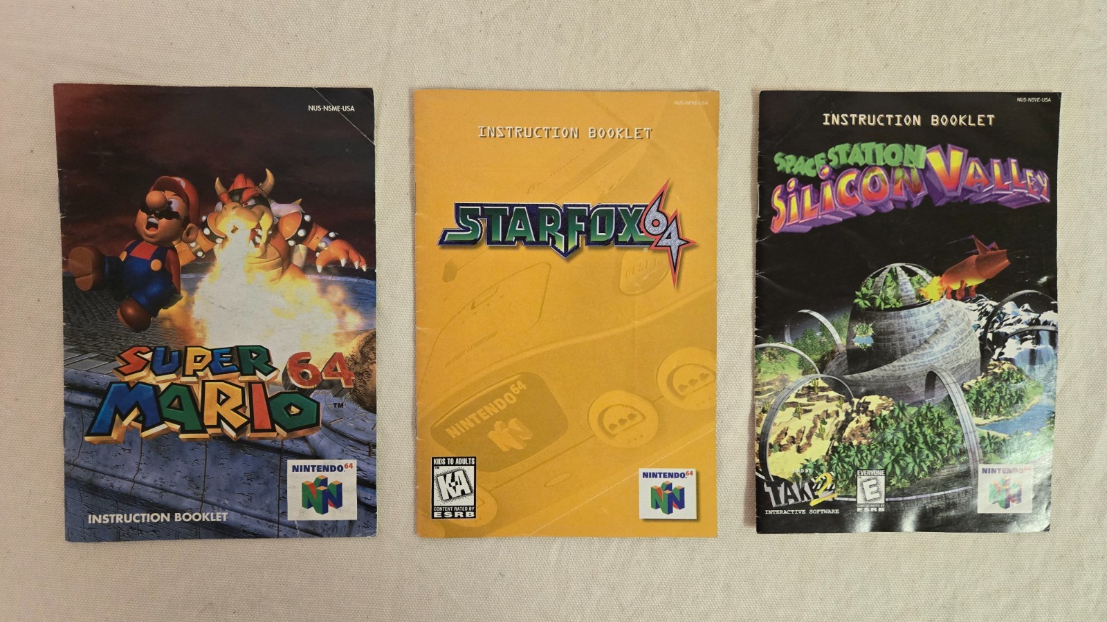 Nintendo 64 Manual Lot – You Pick – ~READ DESCRIPTION~