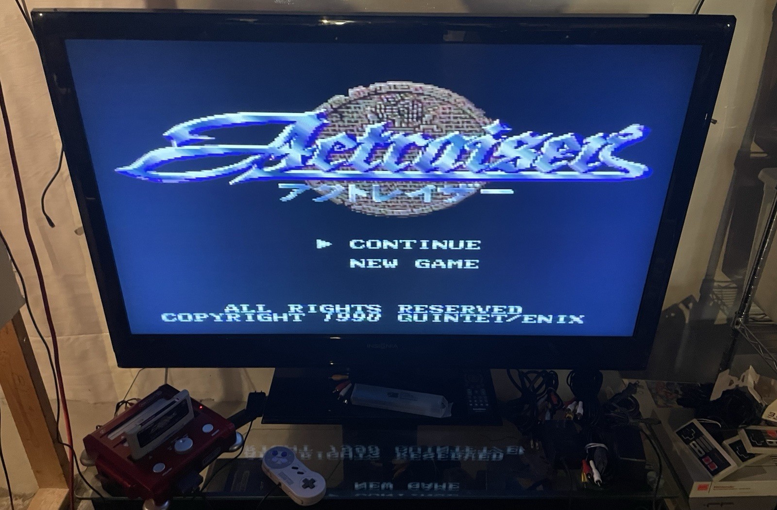 Actraiser (Super Famicom, 1990) SFC Enix NINTENDO TESTED US SELLER!!