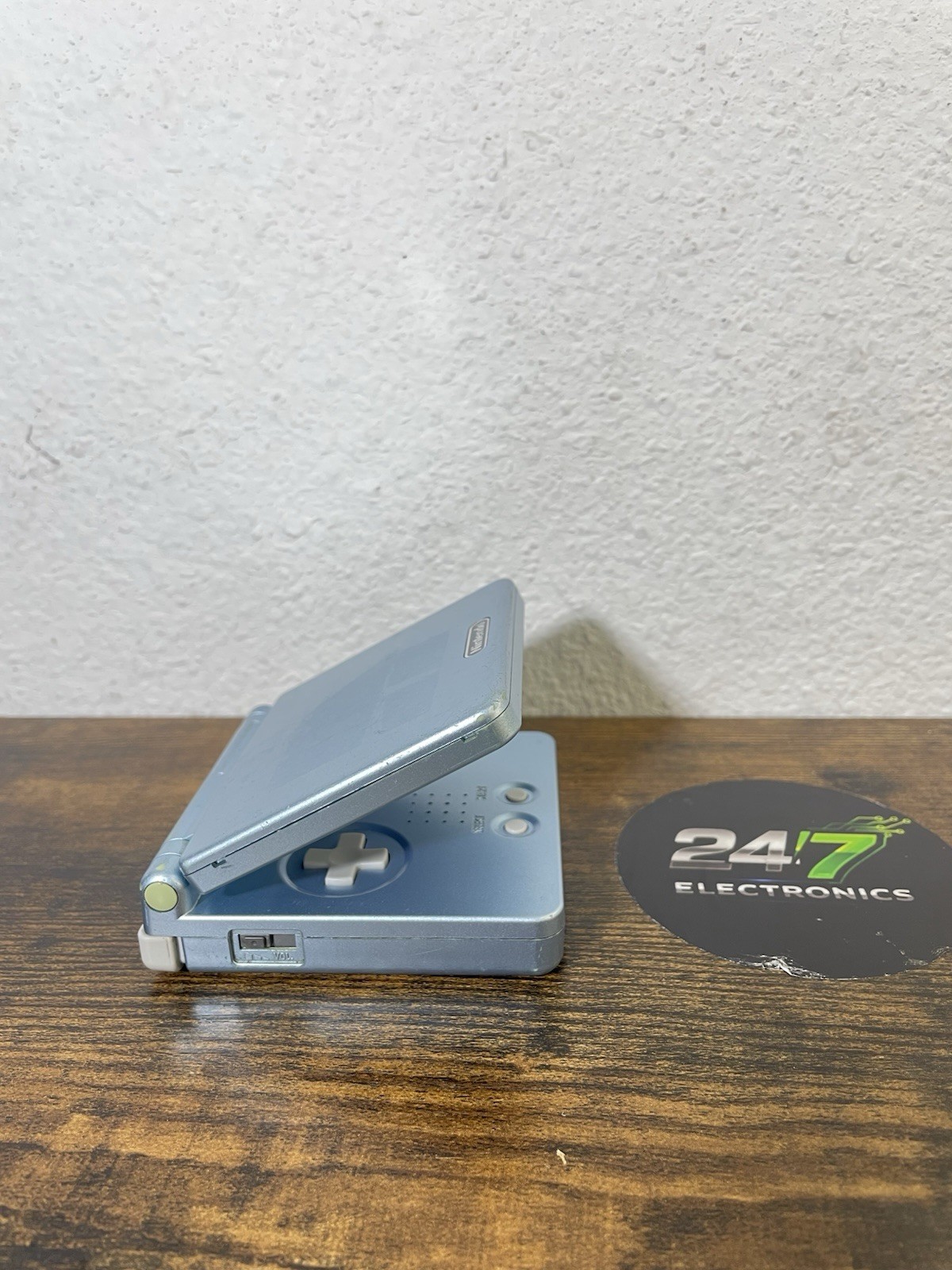 Game Boy Advance SP AGS-001 Blue NINTENDO Region Free 2003 Headphone Jack TESTED