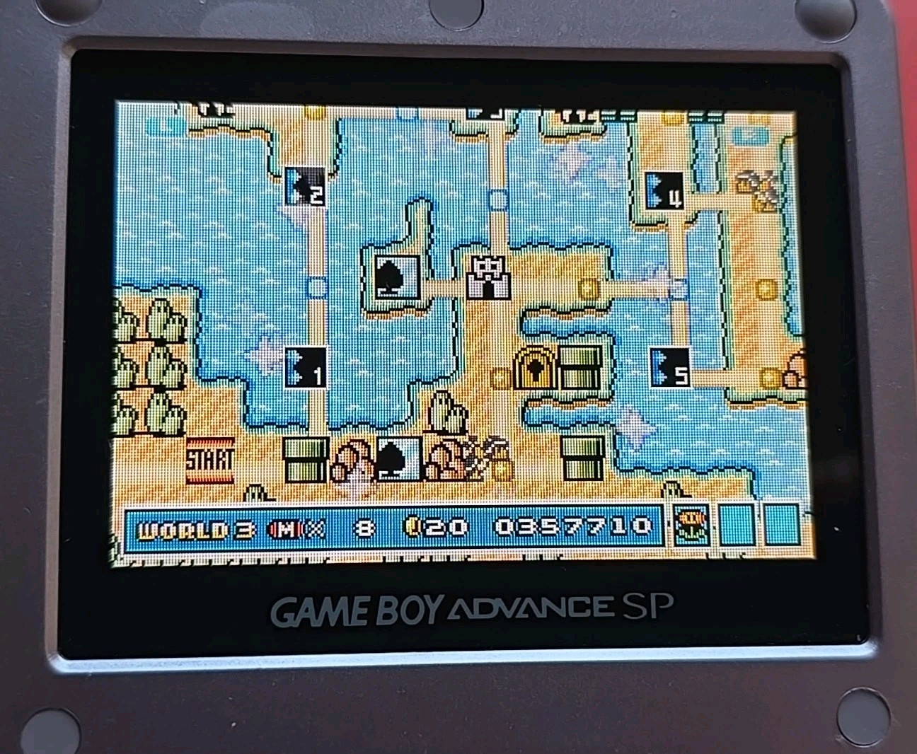 Super Mario Advance 4: Super Mario Bros. 3 Game Boy Advance Authentic Saves