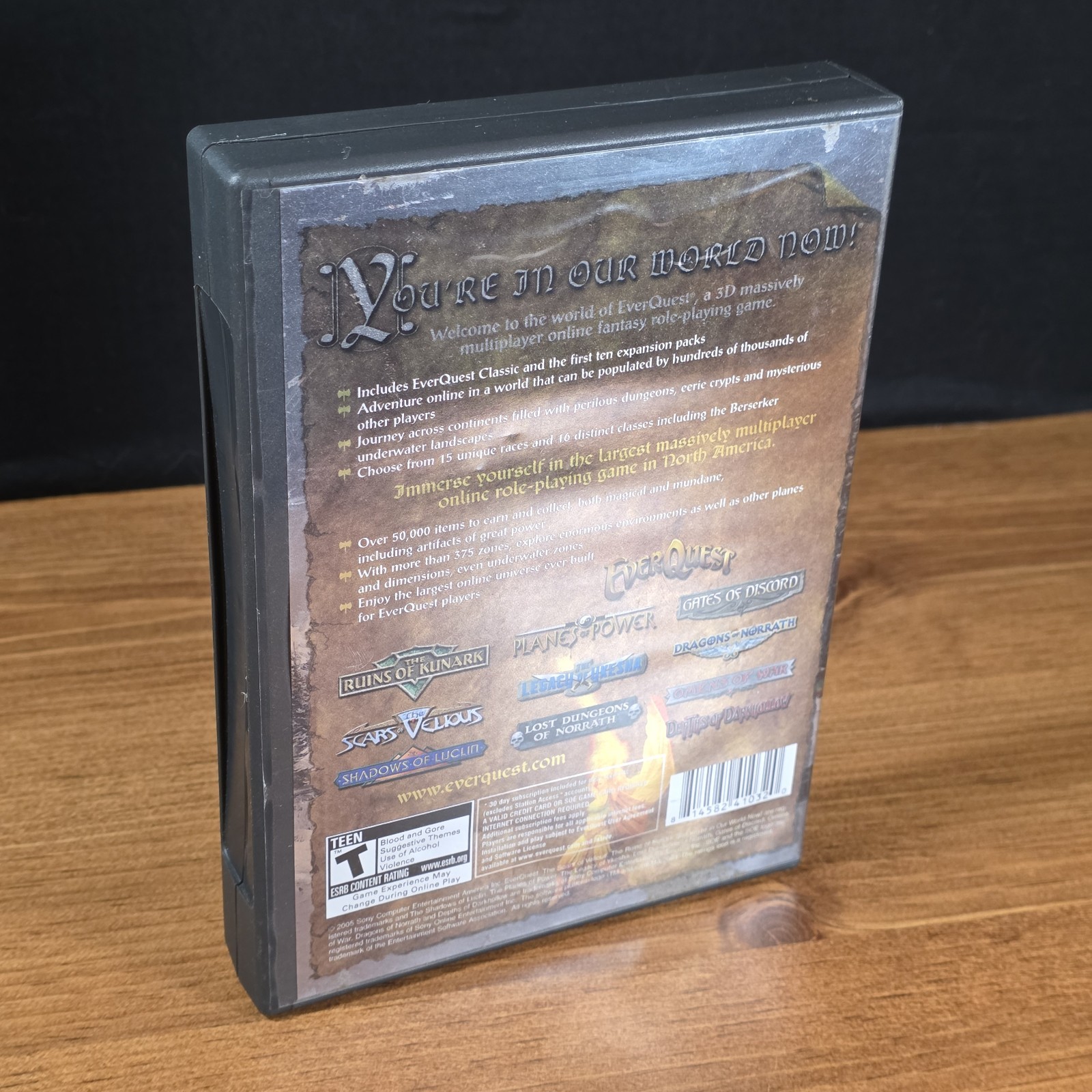 Sony Online EverQuest: Titanium Edition Complete PC CD-ROM MMORPG T 2006