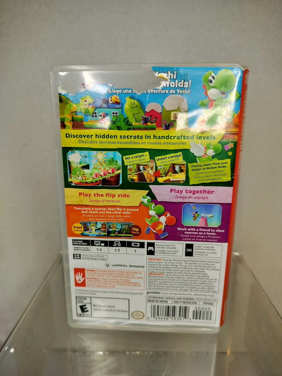 Yoshi’s Crafted World (Nintendo Switch, 2019) AS-IS
