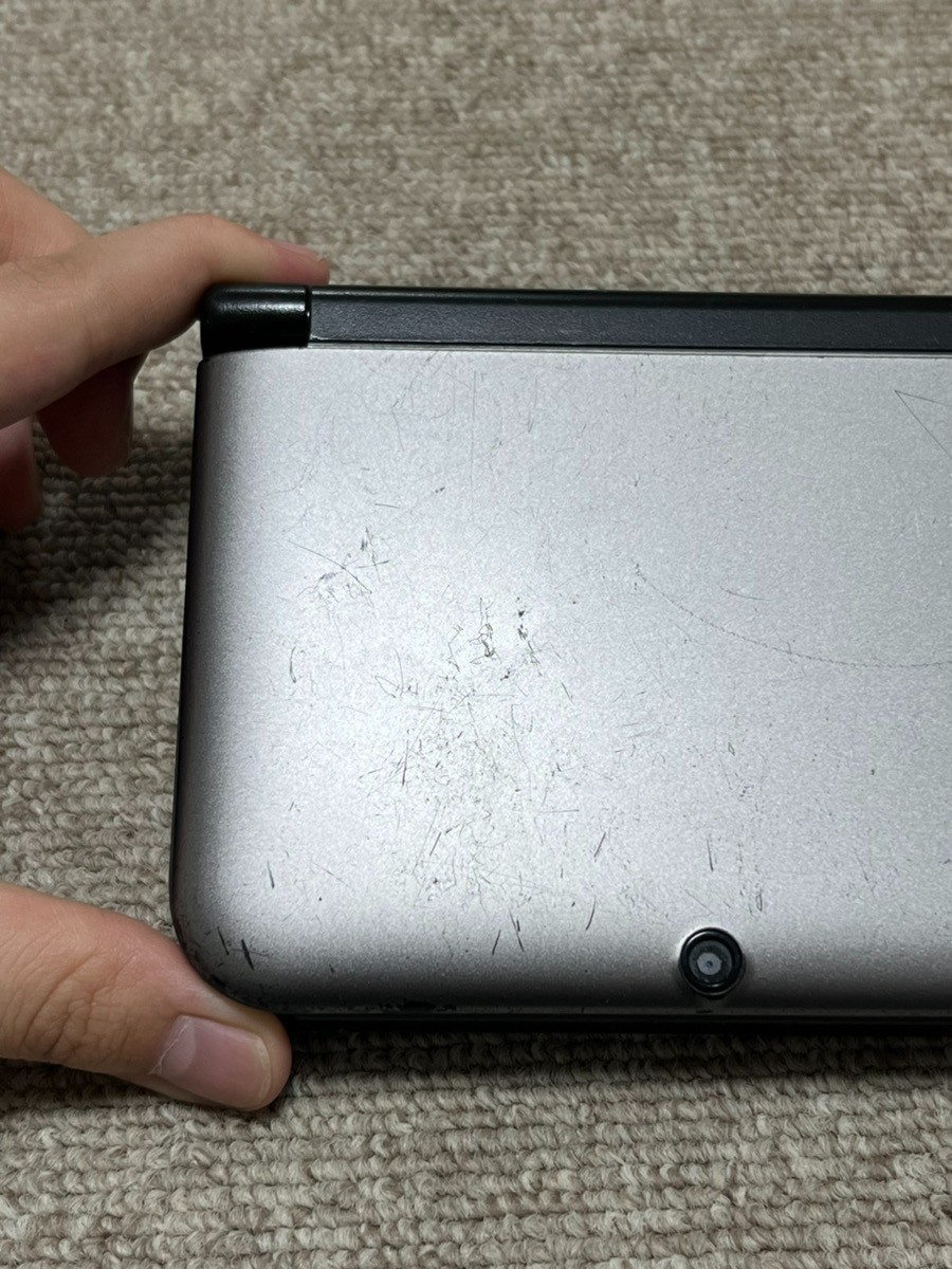 3DS LL XL silver black Japan Nintendo Console Japanese B37