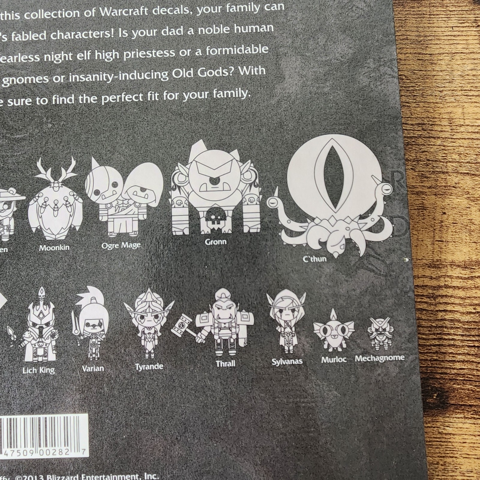WORLD OF WARCRAFT Wow Family Car Decals Collectable New