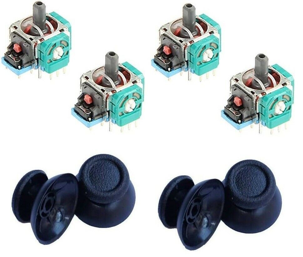 Sony PlayStation 4 PS4 4pc Analog Potentiometer Joystick Gray CUH-ZCT2