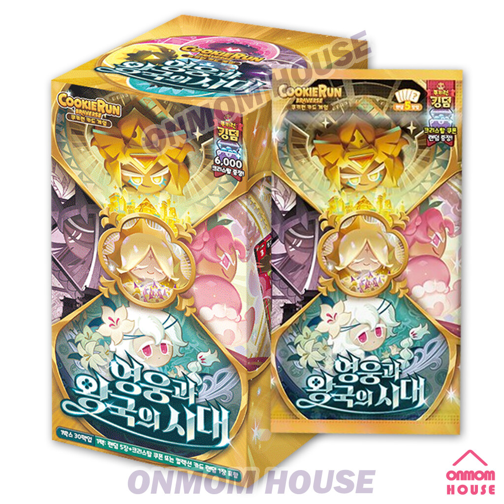 NEW Cookie Run Kingdom Card Collection, CookieRun Braverse TCG Starter Deck 3
