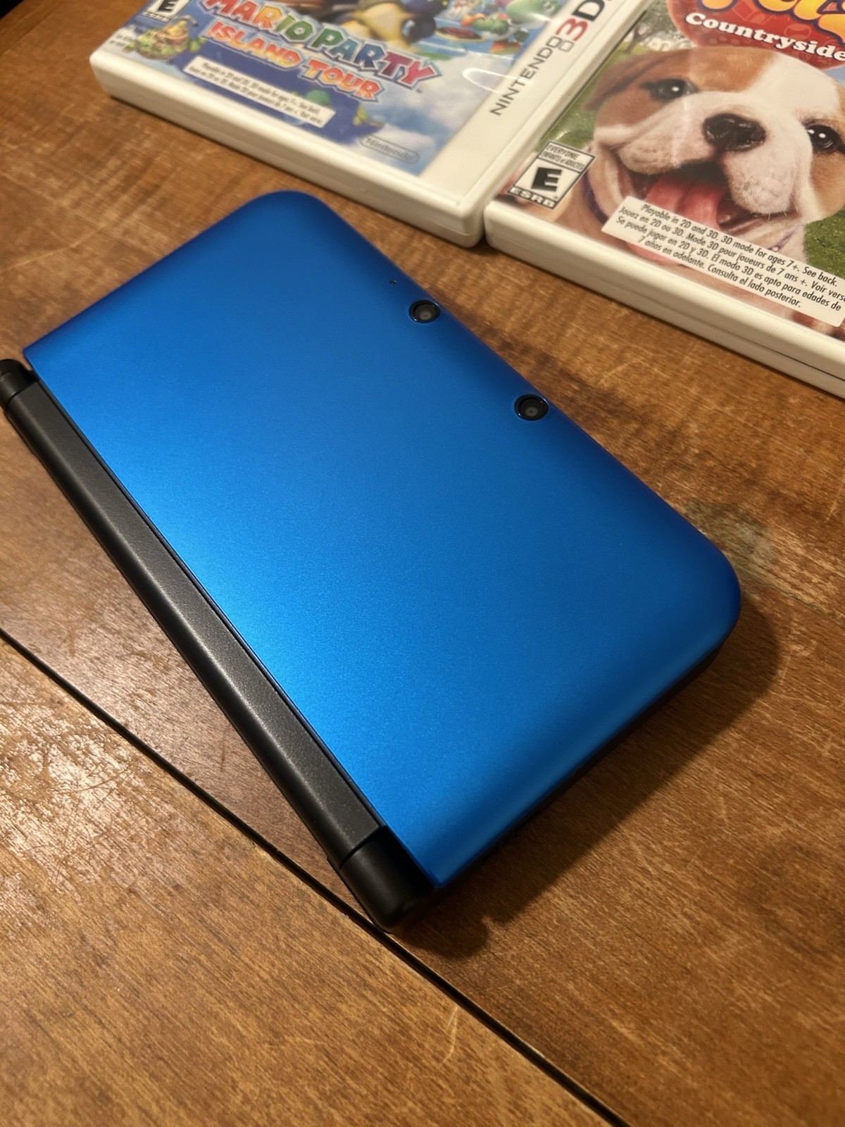 Nintendo 3DS XL Blue/Black Handheld Console Bundle