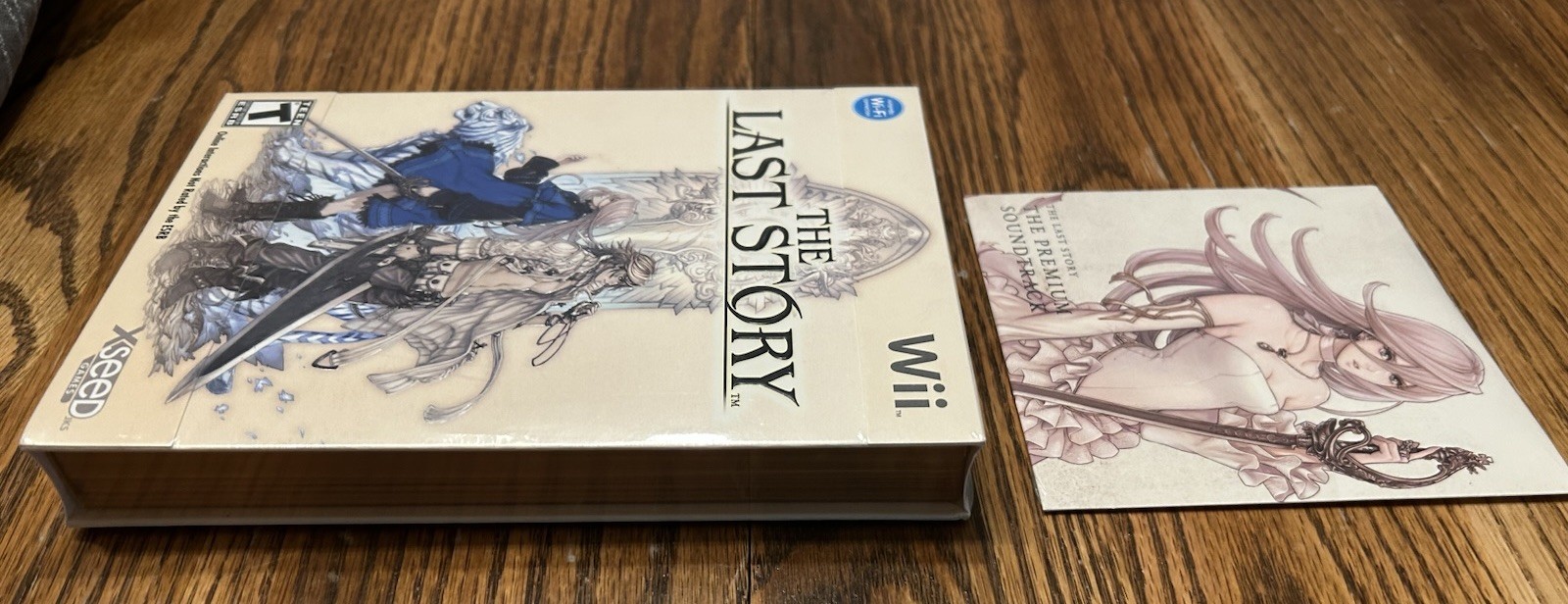 The Last Story Wii Big Box Limited Edition With CD New/Sealed